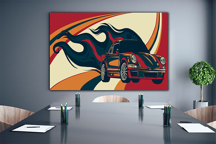 WEB004_0009_ML__0012_39611470_fast car with flames vector illustration desgn art AOAY5868