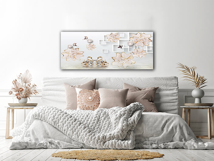 WEB004 0011 MP 0019 31307472 3d floral background illustration (P761) AOAY5779