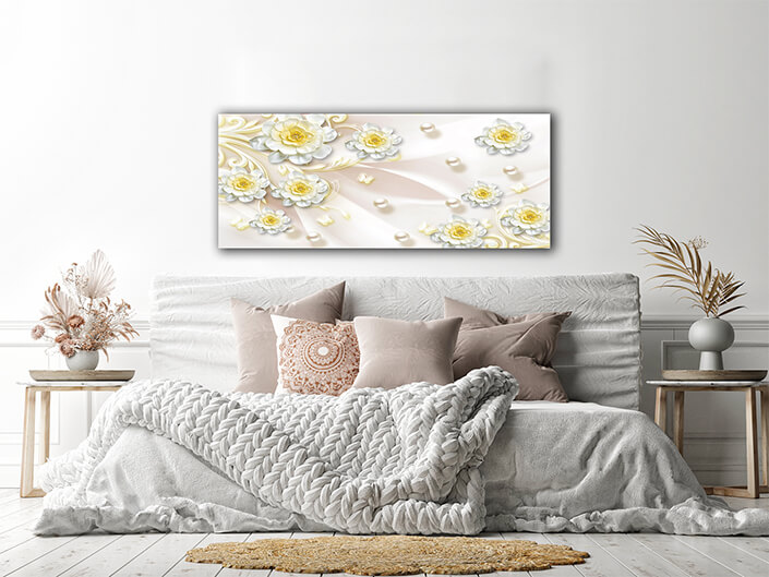 WEB004 0015 MP 0015 31307936 The 3d floral jewelry background AOAY5783