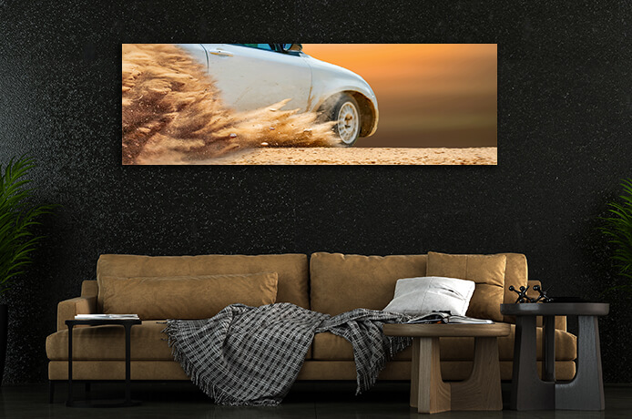 WEB004 0049 WEB001 0062 45493114 rally race car drifting on dirt track AOAY6163