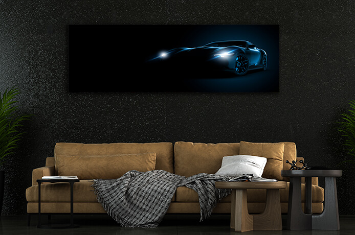 WEB004 0060 WEB001 0051 46058320 beautiful generic unbranded sport car in the dark AOAY5893