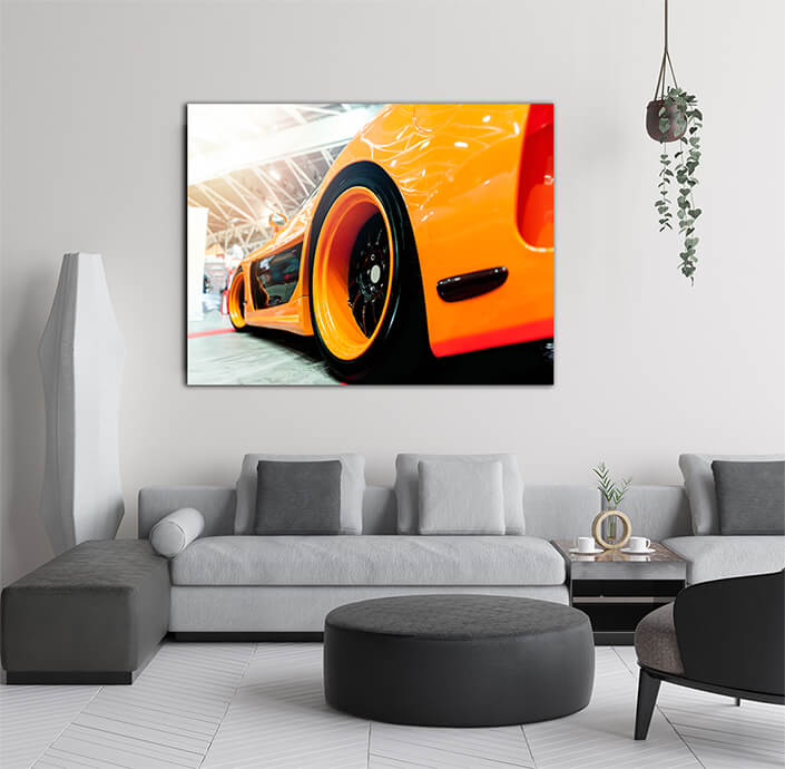 WEB005 0003 WEB001 0038 46104300 back of a orange sport car AOAY6236