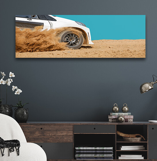 WEB006 0007 ML 0014 38788456 rally racing car in dirt track AOAY6151