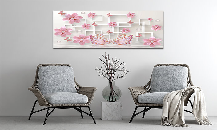 WEB006 0010 MP 0017 31307920 3d floral background illustration (P718) AOAY5781