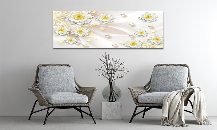 WEB006 0012 MP 0015 31307936 The 3d floral jewelry background AOAY5783