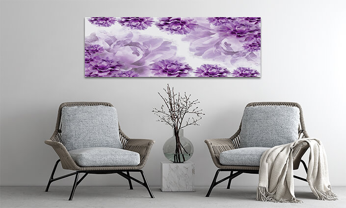 WEB006 0027 MP 0059 31327910 3d wallpaper purple flower swan butterfly jewelry (D63) AOAY5753