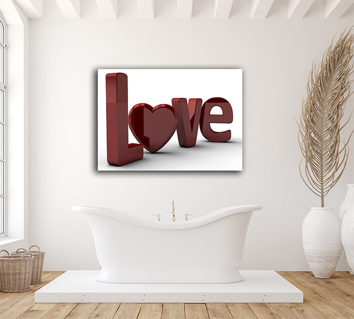 WEB006 0036 ML 0002 522360 A 3d render of love with a heart AOAY5458