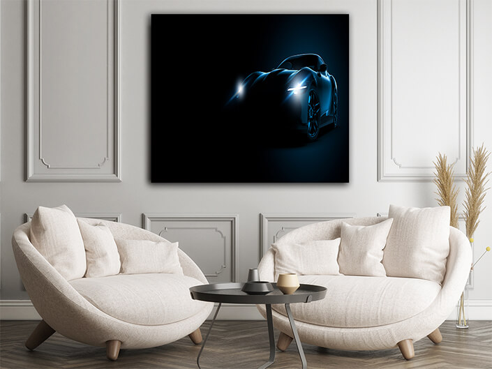 WEB006 0062 WEB001 0051 46058320 beautiful generic unbranded sport car in the dark AOAY5893