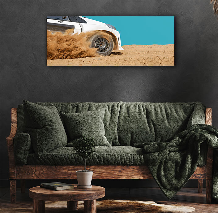 WEB007 0005 ML 0014 38788456 rally racing car in dirt track AOAY6151