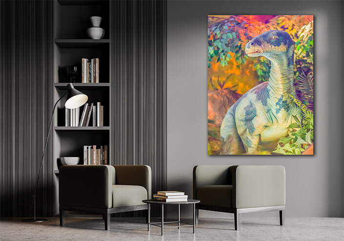 WEB002 0013 MP 0019 32150590 cute model of iguanodon dinosaur AOAY7016