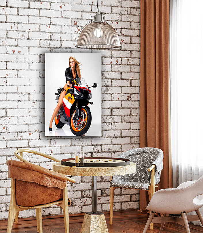 WEB002 0044 MP 0036 45106218 the hottest biker sitting on a superbike AOAY7114