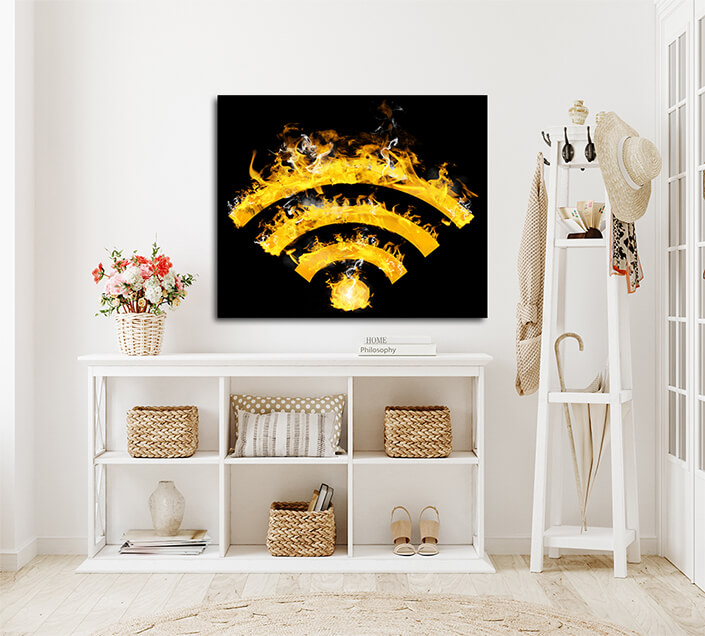 WEB003 0007 MOCKUP 0015 21325056 composite image of wifi sign on fire AOAY5690