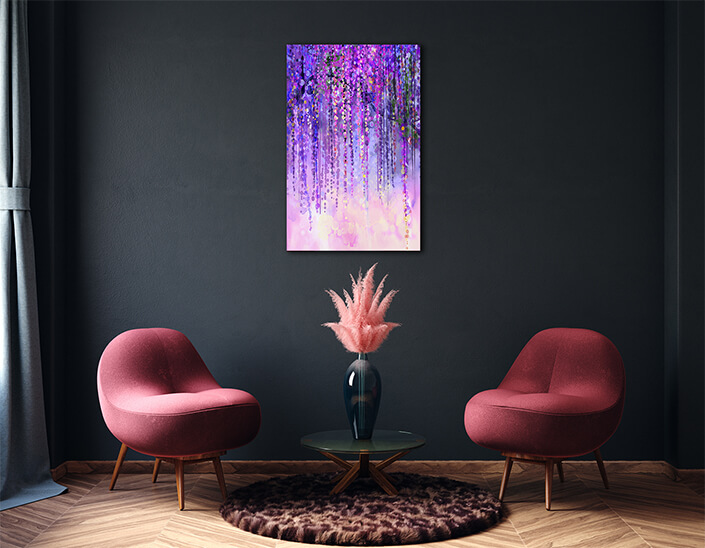 WEB003 0038 MP 0035 22730846 spring purple flowers wisteriawatercolor painting AOAY7032