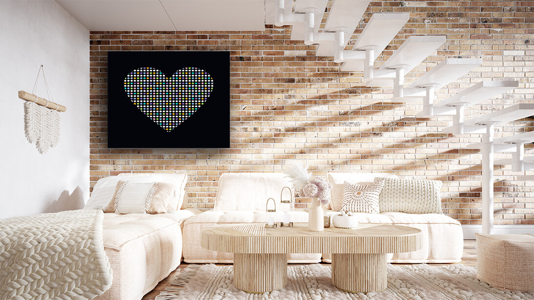 WEB004 0003 MP 0014 22925202 heart colorful dot theme art AOAY7977