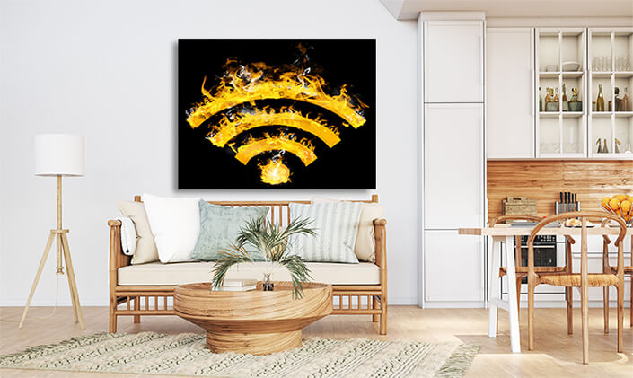 WEB004 0007 MOCKUP 0015 21325056 composite image of wifi sign on fire AOAY5690