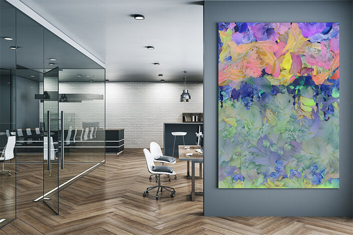 WEB006 0015 MP 0017 32843960 The colorful abstract painting AOAY7014