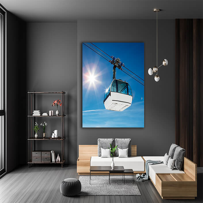 WEB006 0023 MP 0053 19809108 cable car and sun AOAY6198