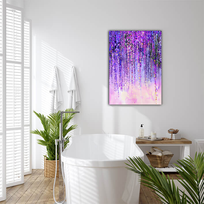 WEB007 0039 MP 0035 22730846 spring purple flowers wisteriawatercolor painting AOAY7032