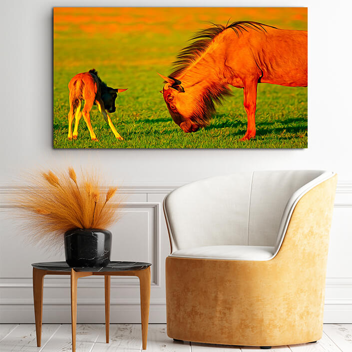 WEB001_0010_MOCKUP__0008_45478590_The wildebeest-with-young-calf AOAY3375