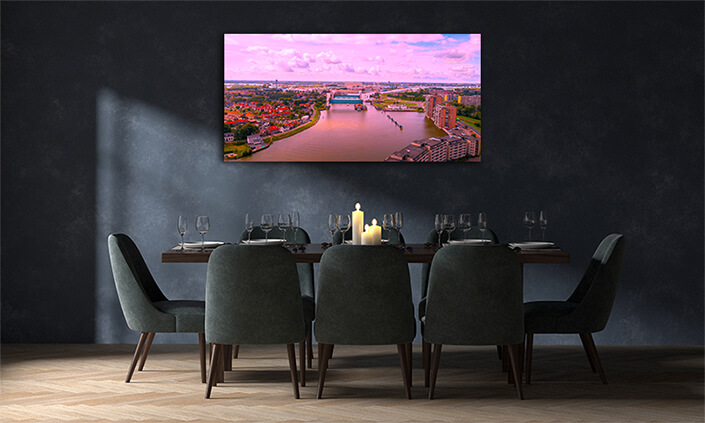 WEB001 0011 MOCKUP 0015 28511064 the lifted algera flood barrier in the river hollandse ijssel in AOAY7710