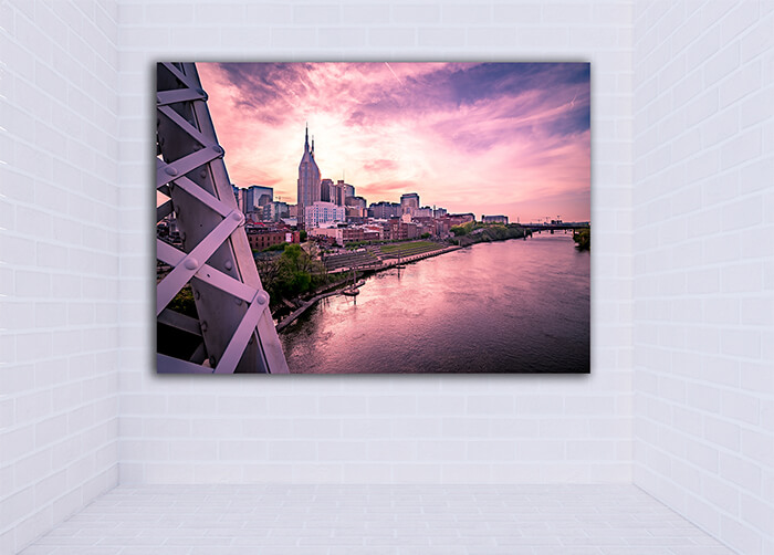 WEB001 0024 MOCKUP 0001 47022090 nashville tennessee city skyline at sunset AOAY7740