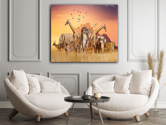 WEB002 0003 ML 0030 45274826 world wildlife beasts were gathered in large herds AOAY5659