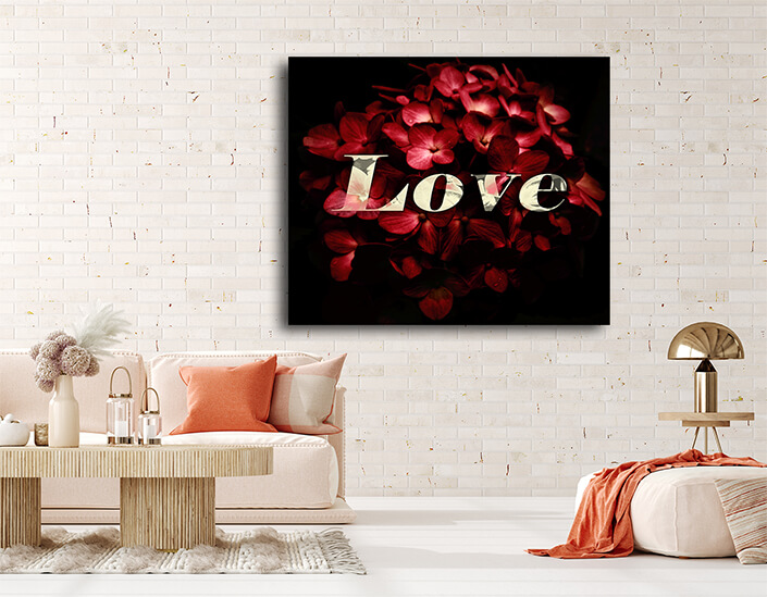WEB002 0011 MP 0016 15872312 love text blended with floral blossom AOAY7974