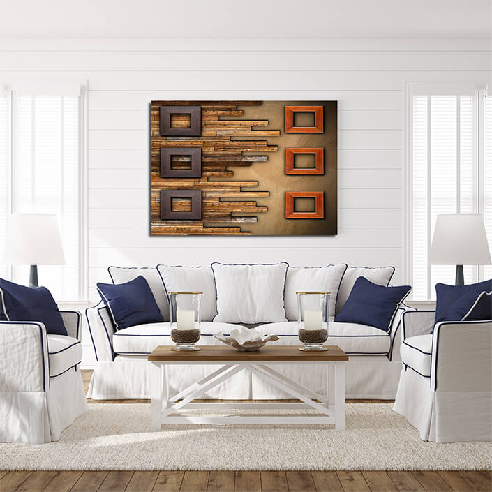 WEB002 0012 MP 0017 12429014 frames on wooden finished wall AOAY6494