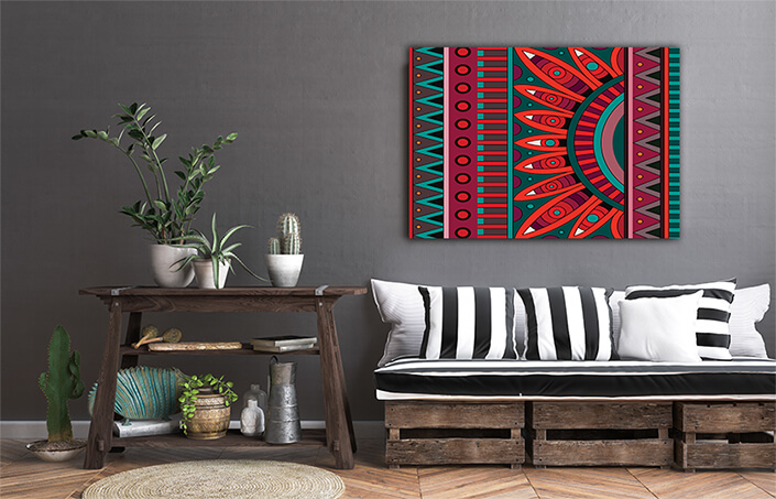 WEB002 0012 MS 0022 46323504 abstract vector tribal ethnic background pattern AOAY7404