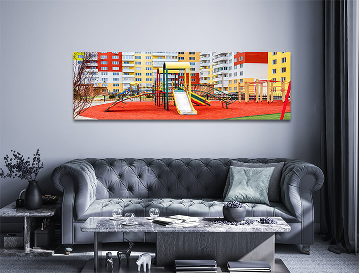 Public colorful children playground AOAY5395