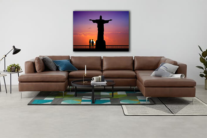 WEB002 0017 ML 0041 29889140 silhouette of the Christ of Rio de Janeiro AOAY4951
