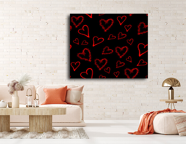 WEB002 0017 MP 0010 29802926 simple seamless pattern illustration with hearts AOAY7985