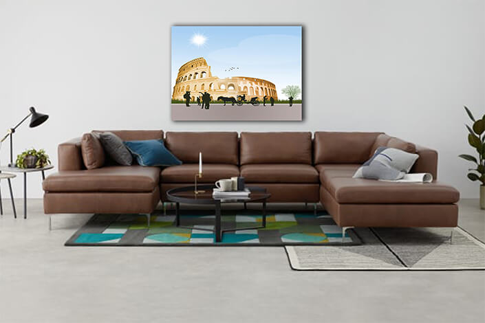 WEB002 0023 ML 0038 29889204 illustration of the colosseum AOAY4955