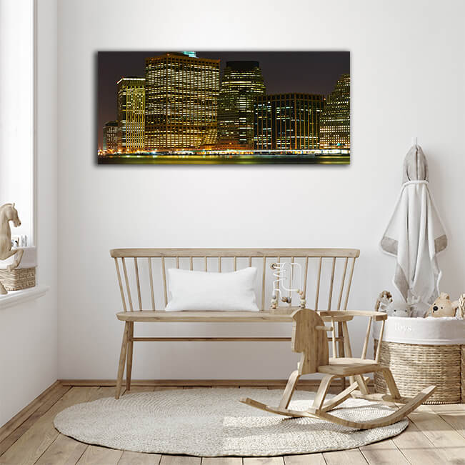 WEB002 0025 ML 0020 14773142 lower manhattan skyline view at night from brooklyn AOAY6715