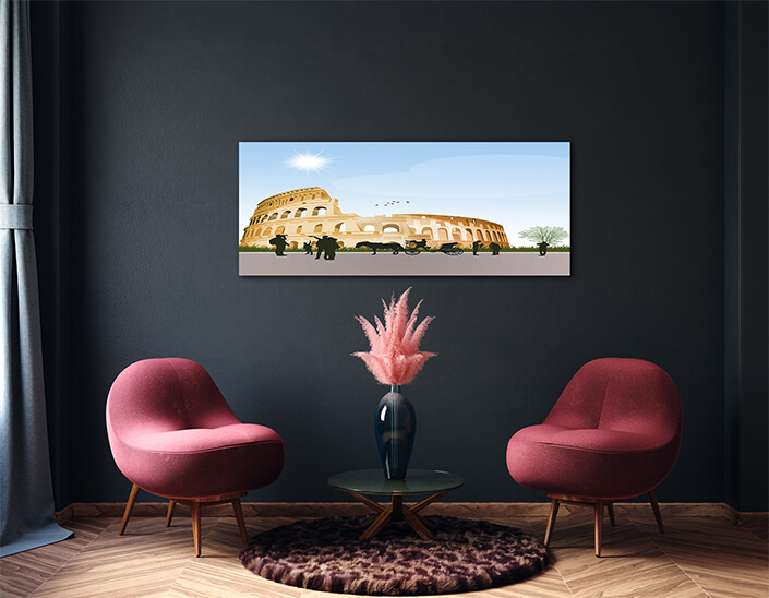 WEB002 0026 ML 0030 29889204 illustration of the colosseum AOAY4955