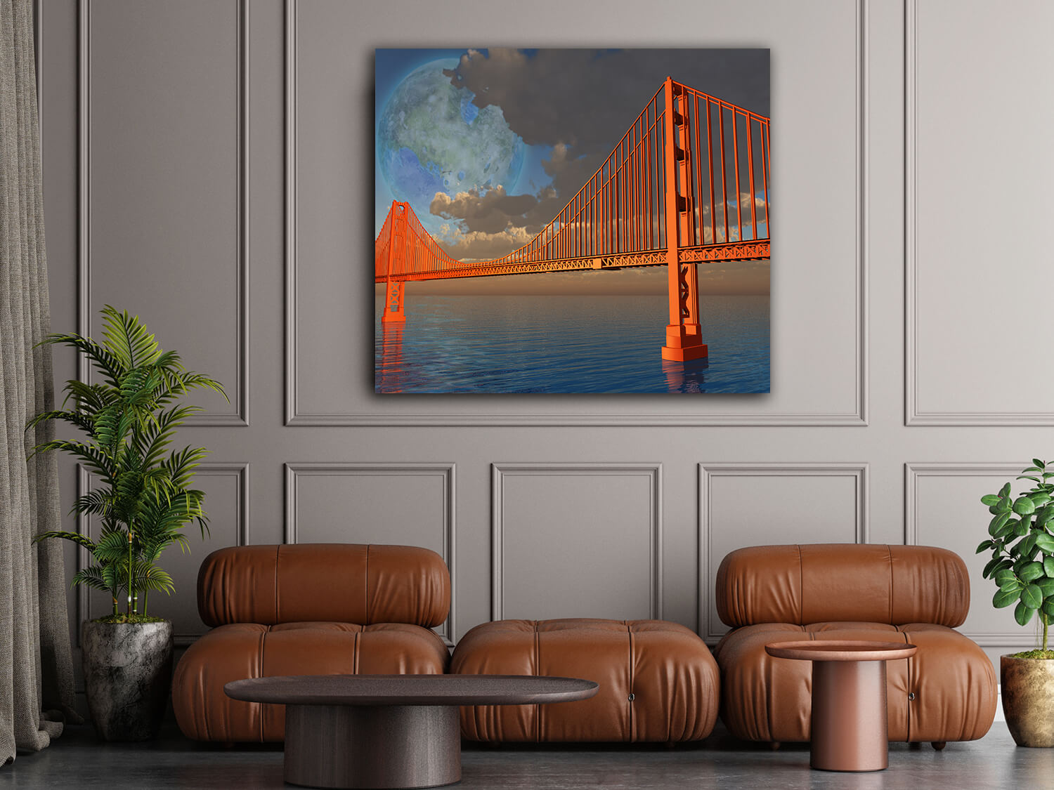 WEB002 0027 ML 0023 32988796 bridge and terraformed moon AOAY6571