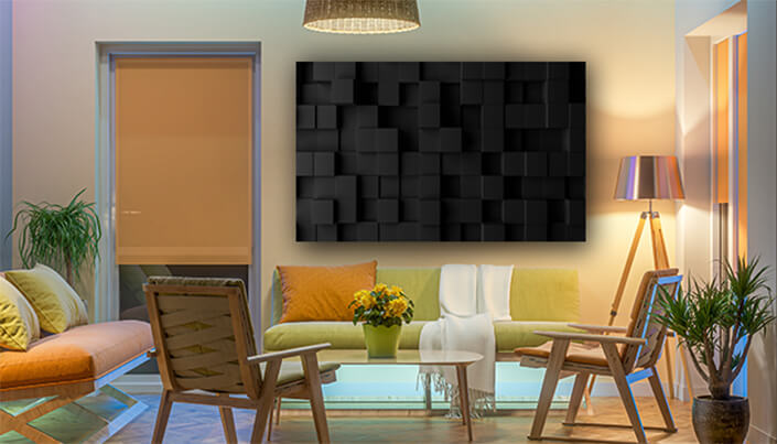 WEB002_0038_ML_0027_46060468_dark squares abstract background realistic wall of cubes AOAY5272