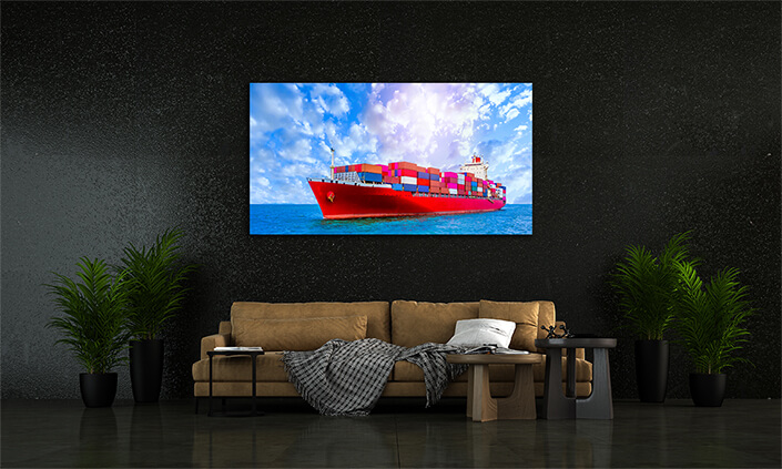 WEB002 0052 MP 0043 31021170 container cargo ship freight shipping maritime vessel global AOAY5836