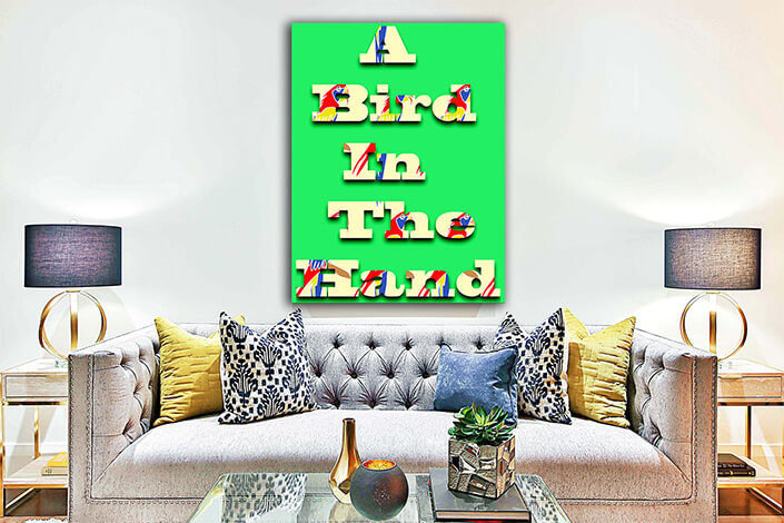 WEB003 0005 MP 0014 33959408 a bird in the hand pattern text AOAY7773