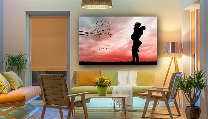 WEB003 0006 ML 0020 29890422 illustration of boyfriends kissing at sunset AOAY4966
