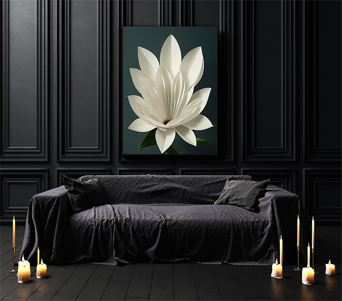 WEB003_0008_ML__0012_49132804_the beautiful desert flower whitestem paperflower an artistic illustration AOAY8229