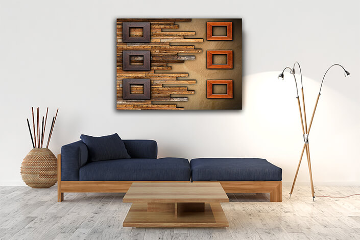 WEB003 0017 MP 0017 12429014 frames on wooden finished wall AOAY6494