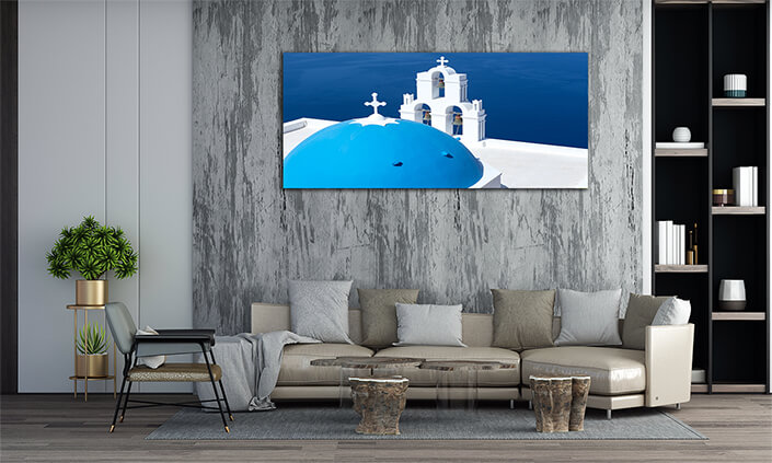 WEB003 0025 MP 0050 20924806 agios theodori church in fira santorini greece AOAY6384