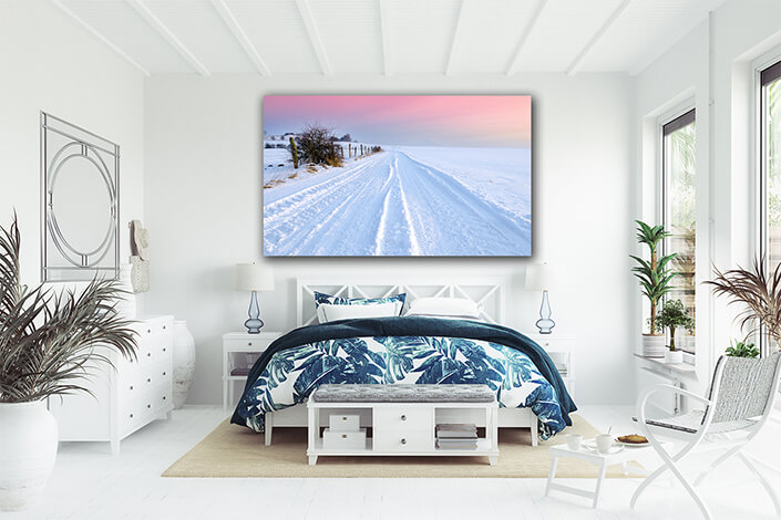 WEB003 0044 MP 0043 3758001 winter snow road landscape AOAY7290