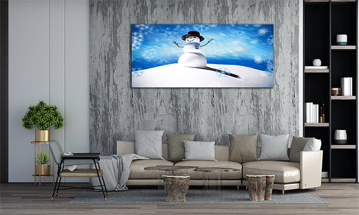 WEB003 0050 MP 0026 29088570 composite image of snow man AOAY6459