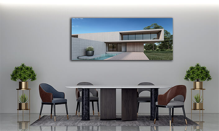 WEB004 0001 MP 0005 47893022 3d rendering illustration modern house AOAY5073