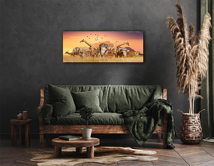 WEB004 0003 ML 0030 45274826 world wildlife beasts were gathered in large herds AOAY5659