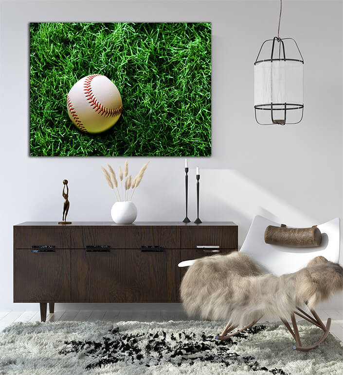 WEB004 0003 MS 0020 2903709 baseball on grass AOAY5098