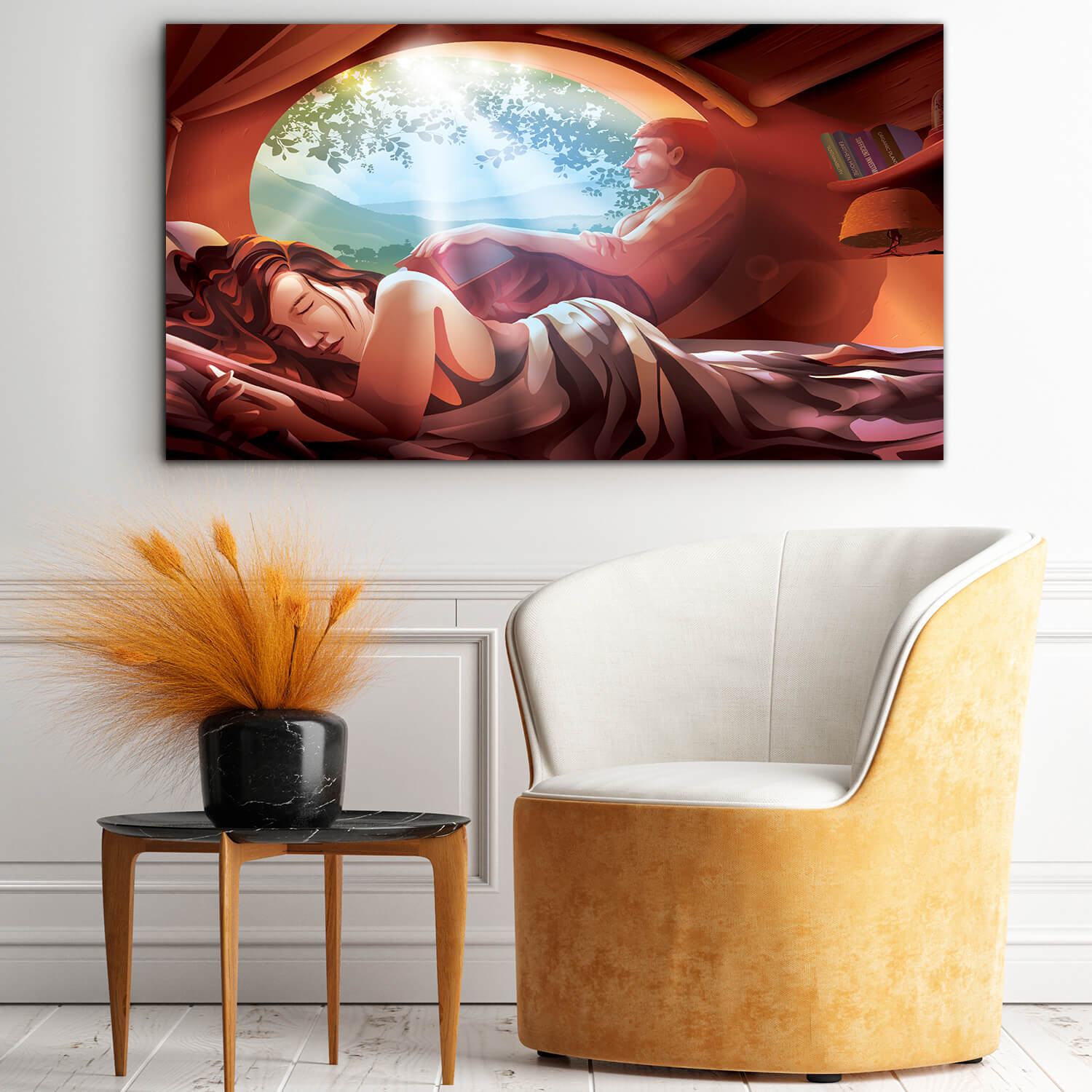 WEB004 0011 ML 0019 32867462 a couple in the earth house AOAY7761