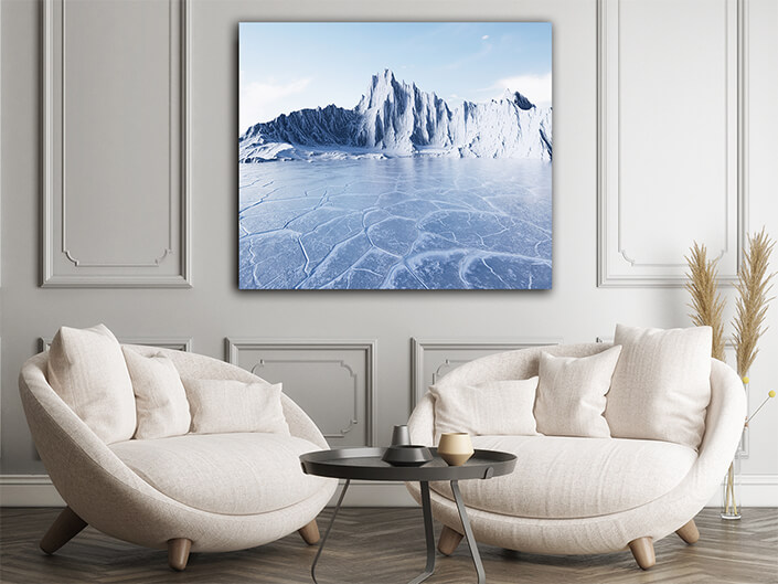 WEB004 0013 ML 0008 47242500 ice ground with crack pattern 3d rendering AOAY4823